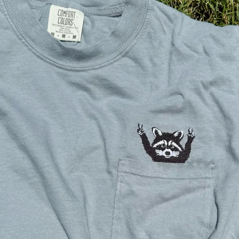 Raccoon Pocket T-shirt