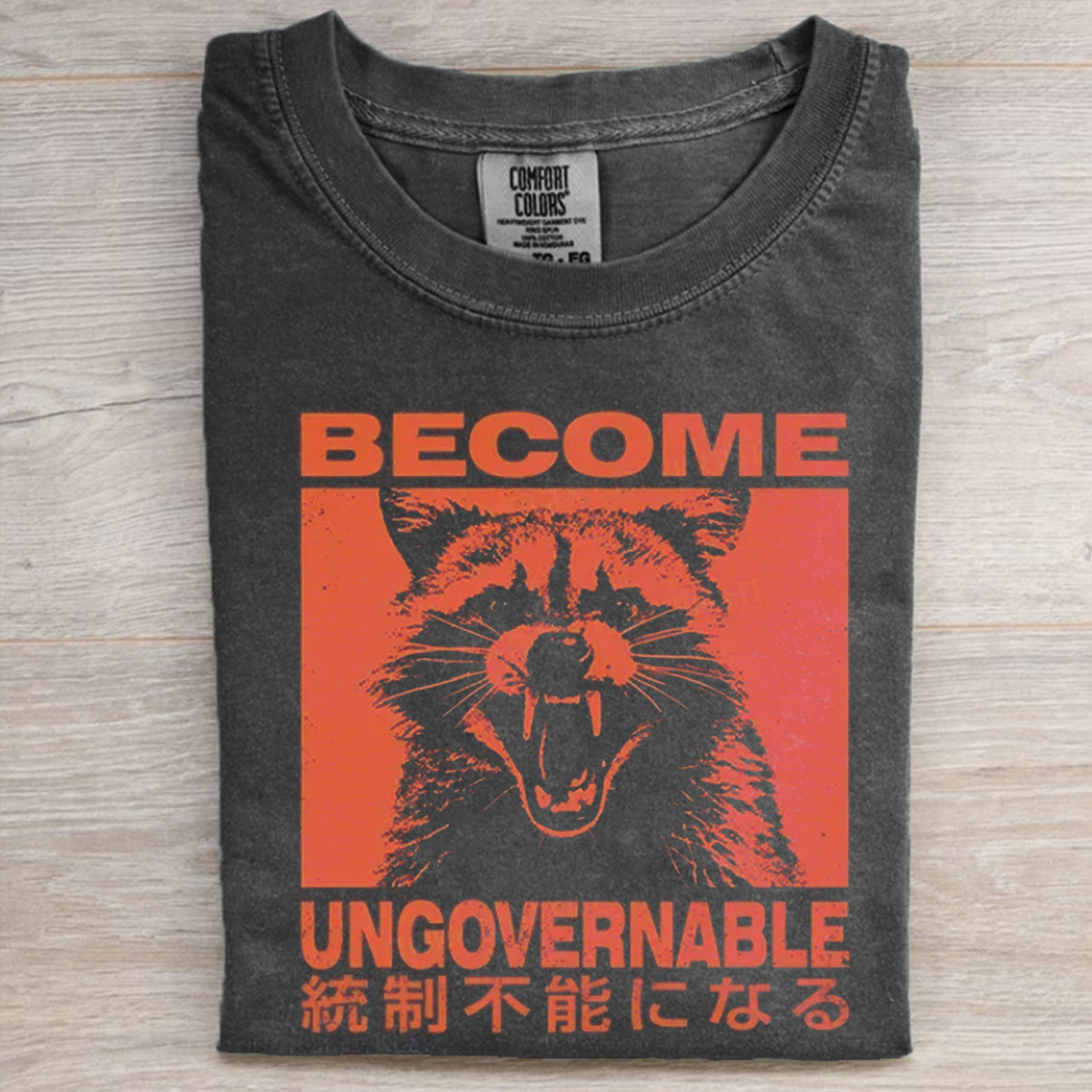 Ungovernable Raccoon T-shirt