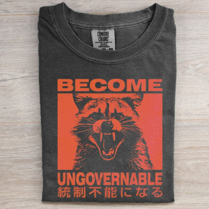 Ungovernable Raccoon T-shirt