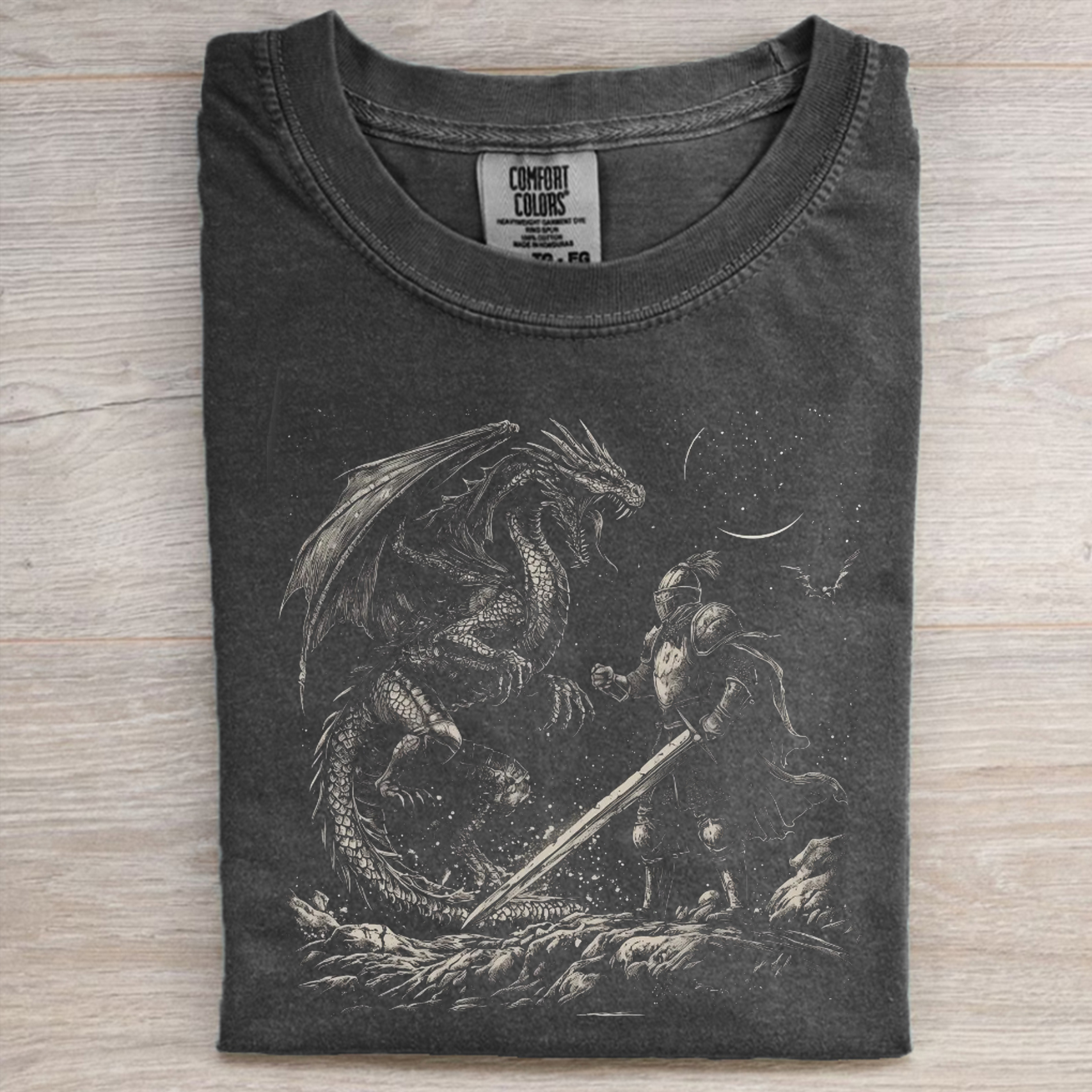Dragon and Knight T-shirt