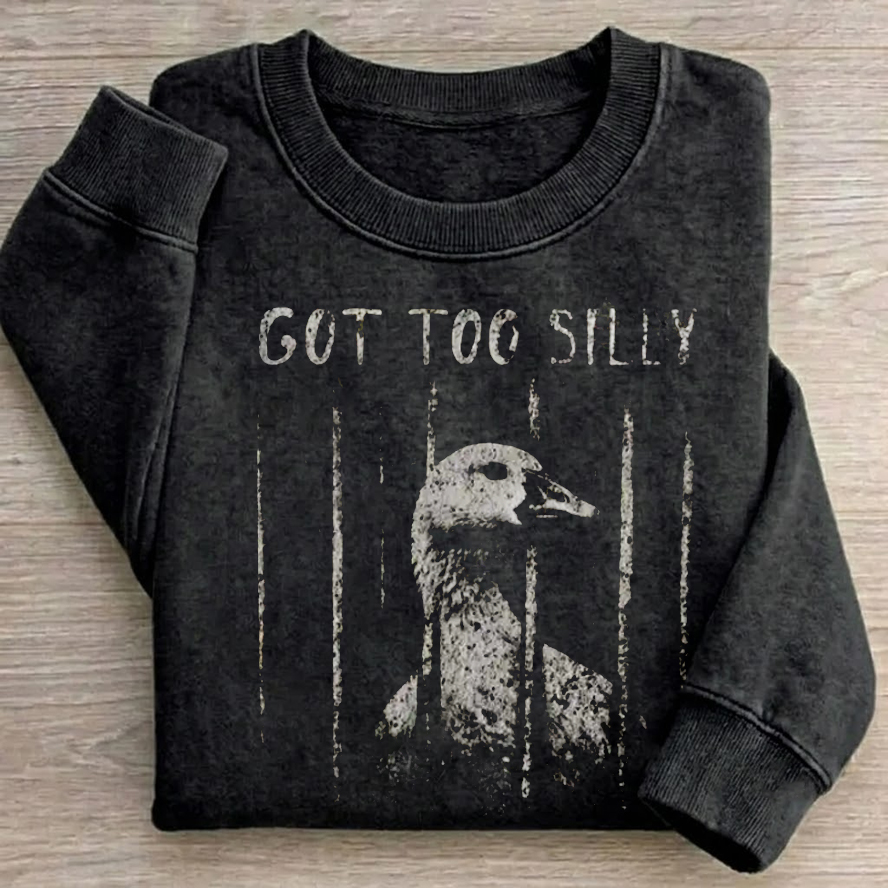 Funny Silly Goose Meme sweatshirt
