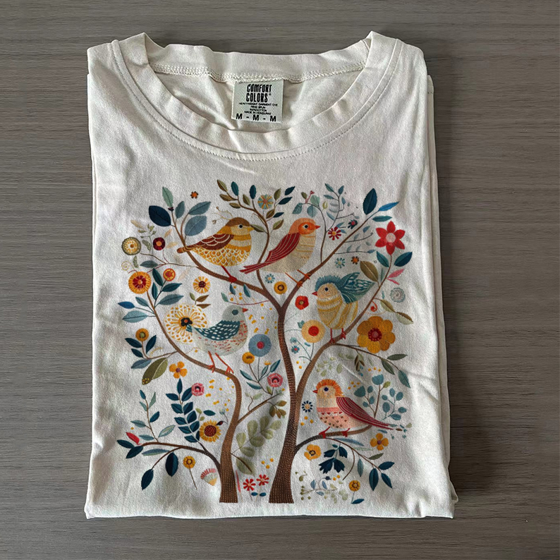 Bella Canvas Birds T-shirt
