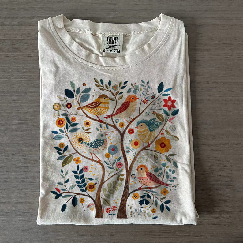 Bella Canvas Birds T-shirt