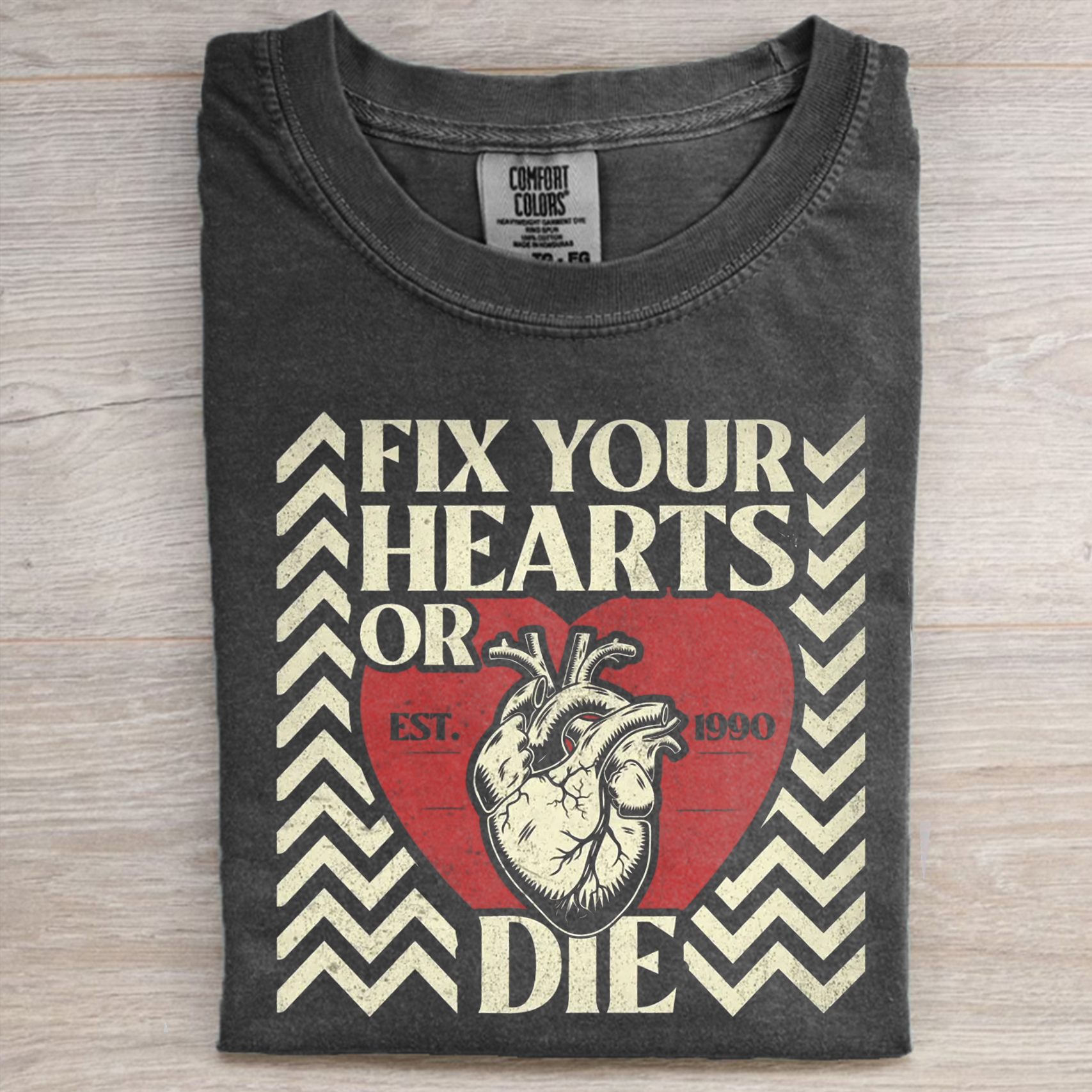 Comfort Colors Fix Your Hearts Or Die T-shirt