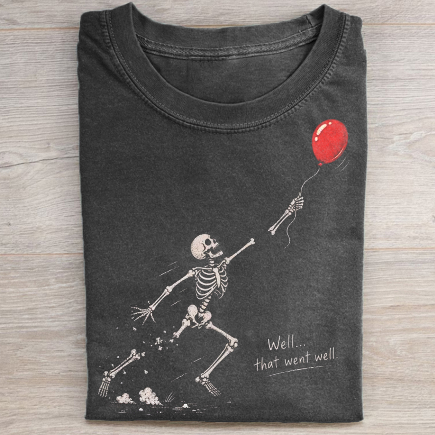 Skeleton Lost Balloon T-shirt