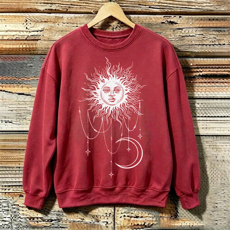 Patricia Boho Sun And Moon Sweatshirt