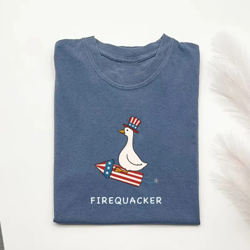 Funny Goose 4th of July T-Shirt