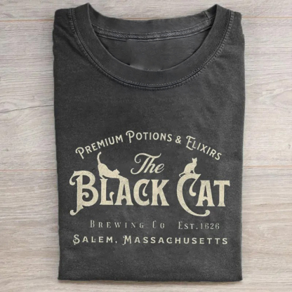 Vintage Salem Black Cat T-shirt