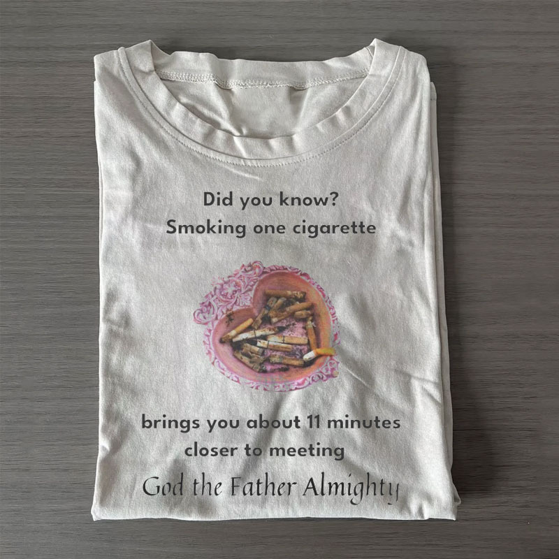 Cigarette Graphic T-Shirt