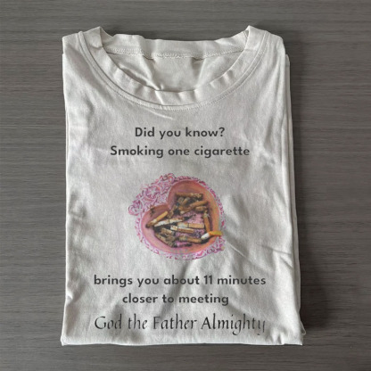 Cigarette Graphic T-Shirt