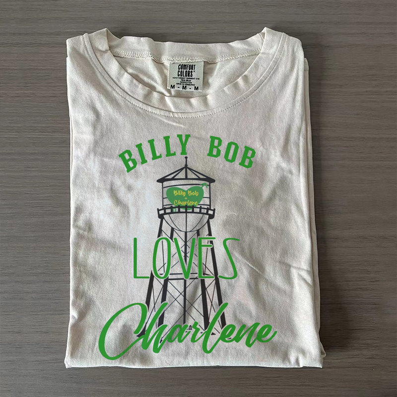 Billy Bob Loves Charlene T-shirt