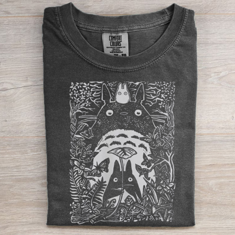 ⭐️未使用品MY NEIGHBOR TOTORO S/S TEE XLサイズ☆② My Neighbor Totoro - Trapped Totoro T Shirt - Ghibli Store