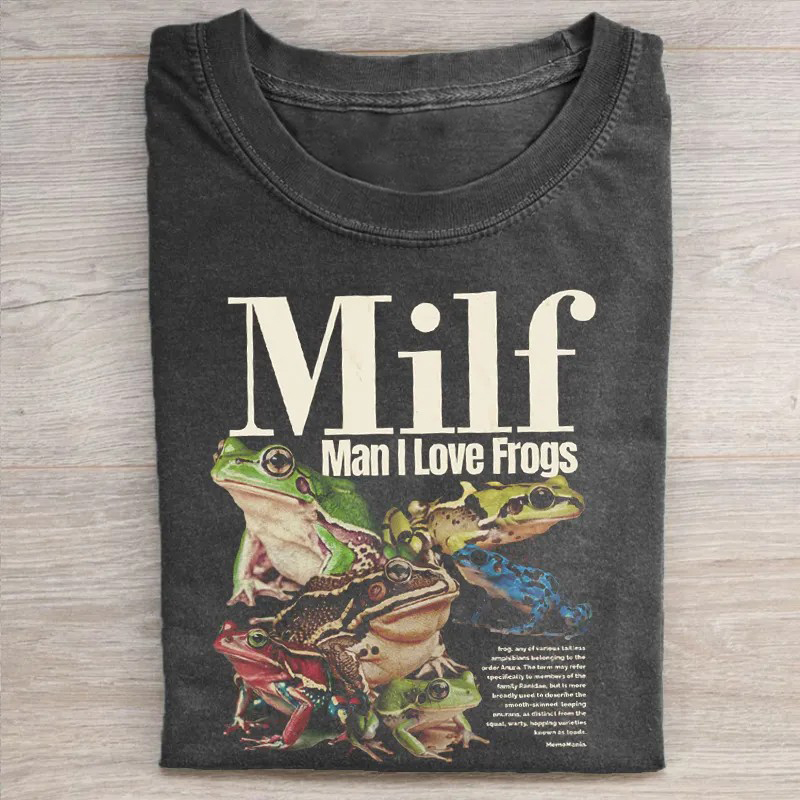 Man I Love Frogs T-shirt