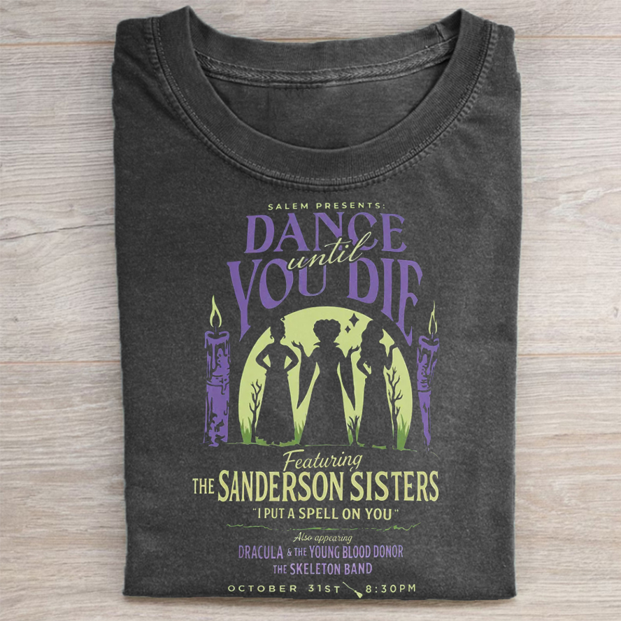 Vintage Dance Till You Die T-shirt
