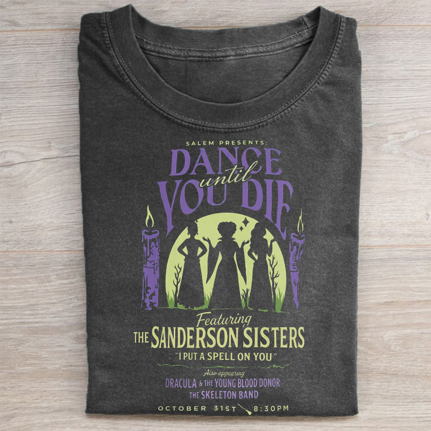 Vintage Dance Till You Die T-shirt