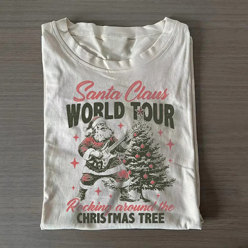 Retro Santa Claus T-shirt