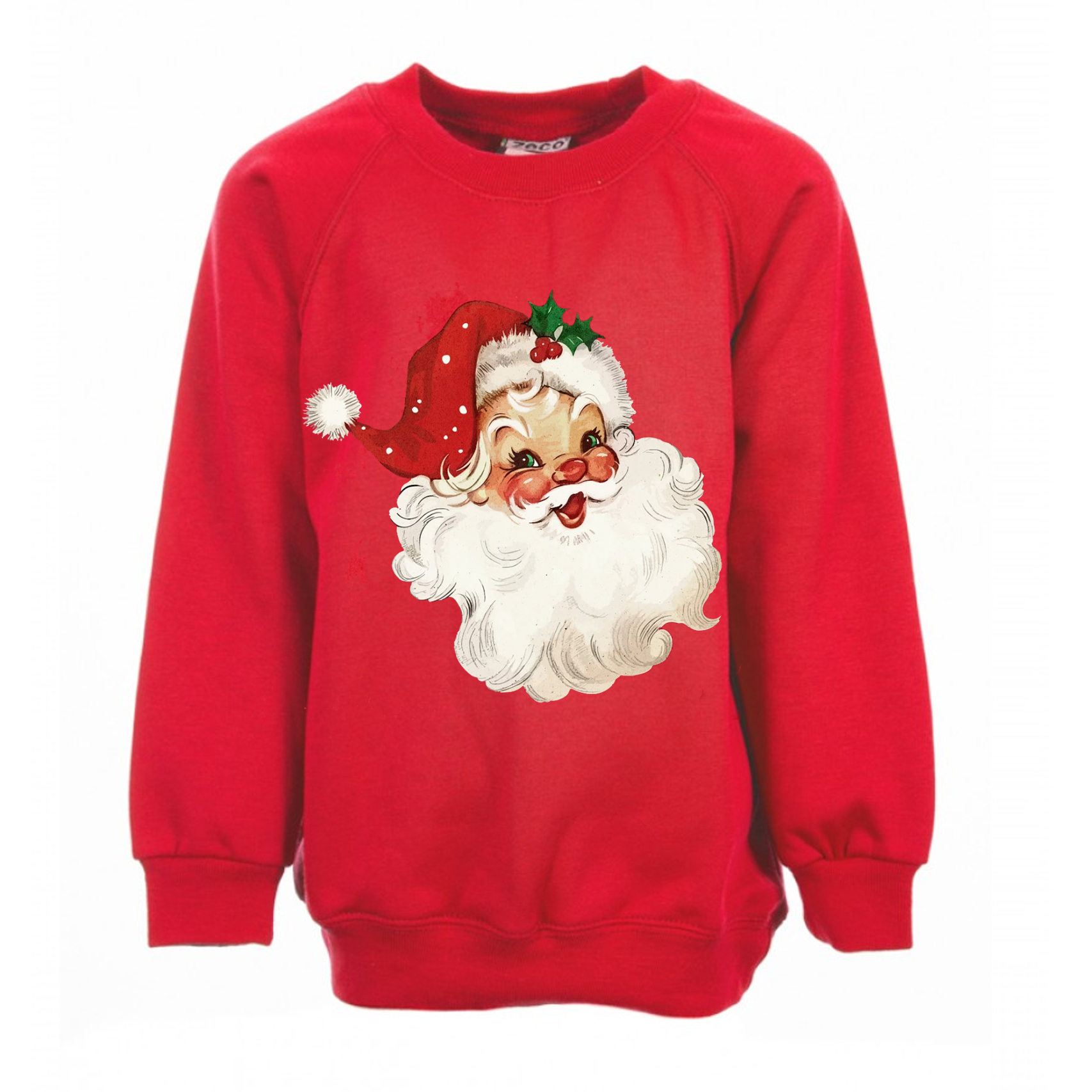 Retro Santa Christmas Sweatshirt