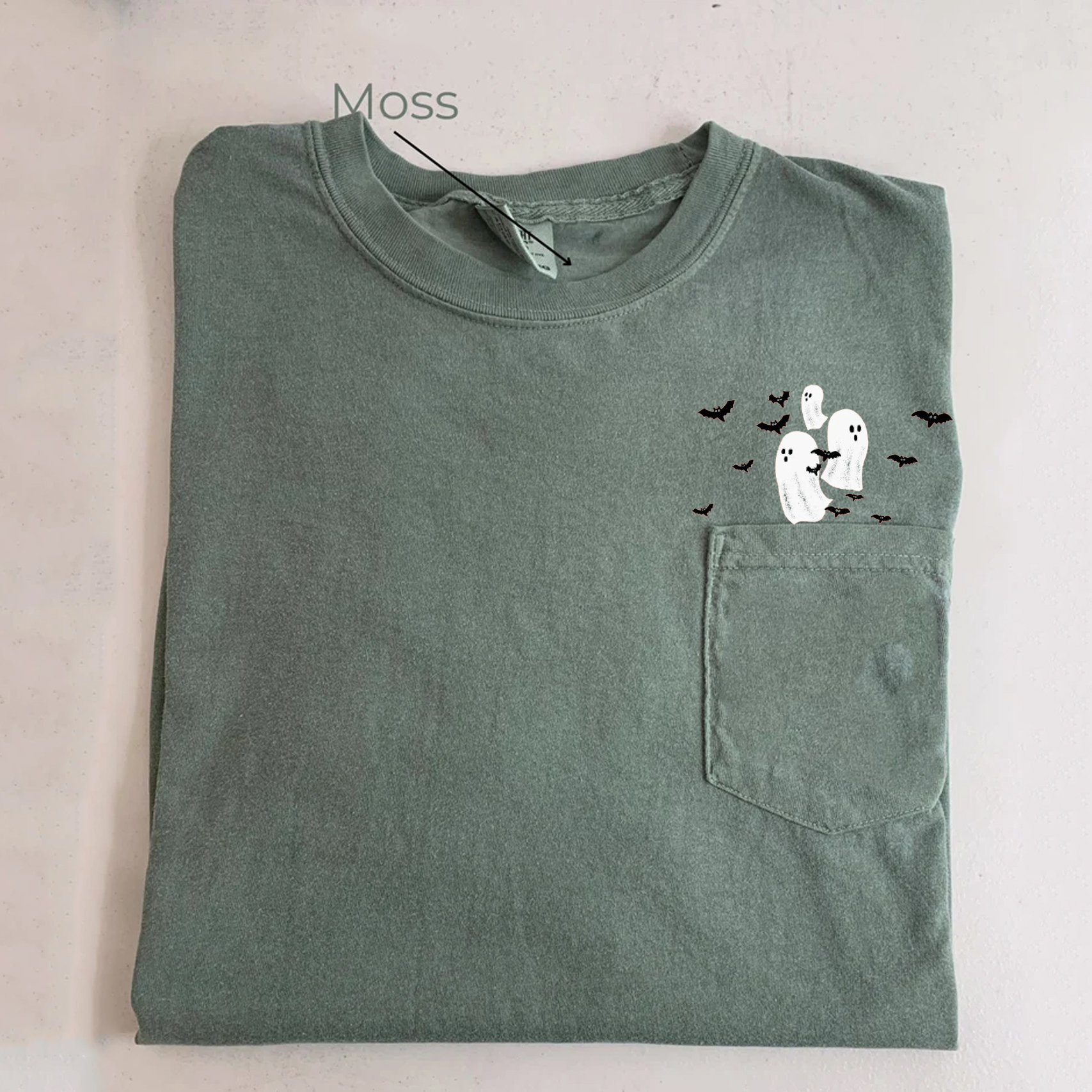 Flying Ghosts and Bats T-shirt