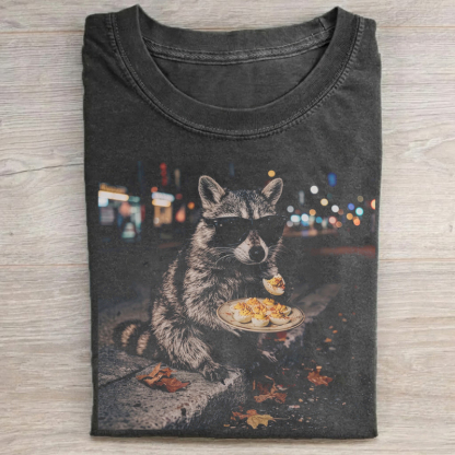Deviled Eggs Raccoon T-shirt