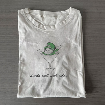 Martini Cocktail Vintage T-shirt