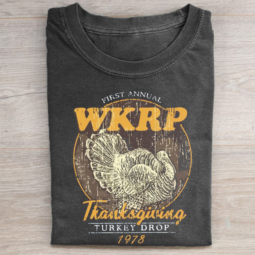 First Annual WKRP Thanksgiving Turkey T-Shirt