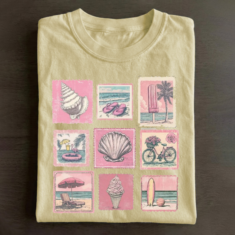 Vintage Beach Summer Vacation T-shirt