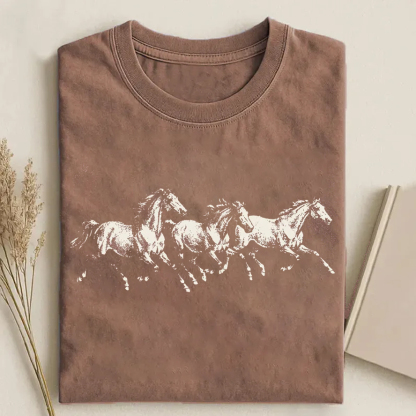 Wild Horses Running T-Shirt