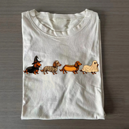 Halloween Wiener Dog T-shirt