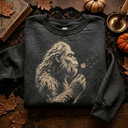Bigfoot Dandelion Sweatshirt