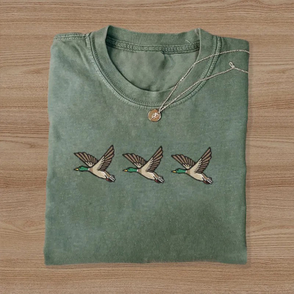 Embroidered Duck T-shirt