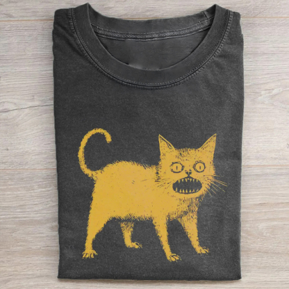 Horrible Japanese Cat T-shirt