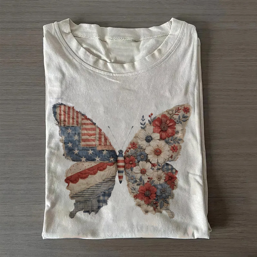 Patriotic Butterfly T-shirt