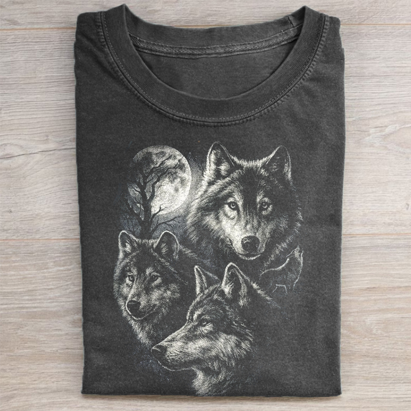 Wolf Vintage 90s Graphic T-shirt