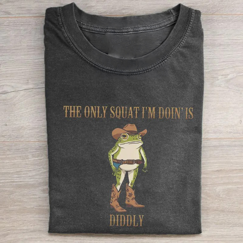 Funny Cowboy Frog T-shirt