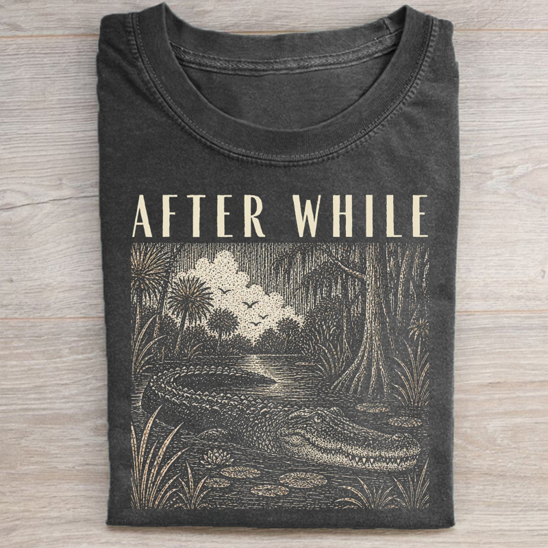 After While Crocodile T-shirt