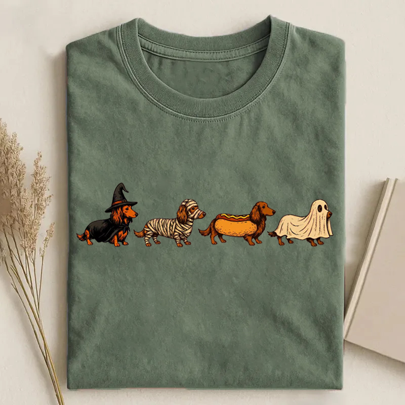 Halloween Wiener Dog T-shirt