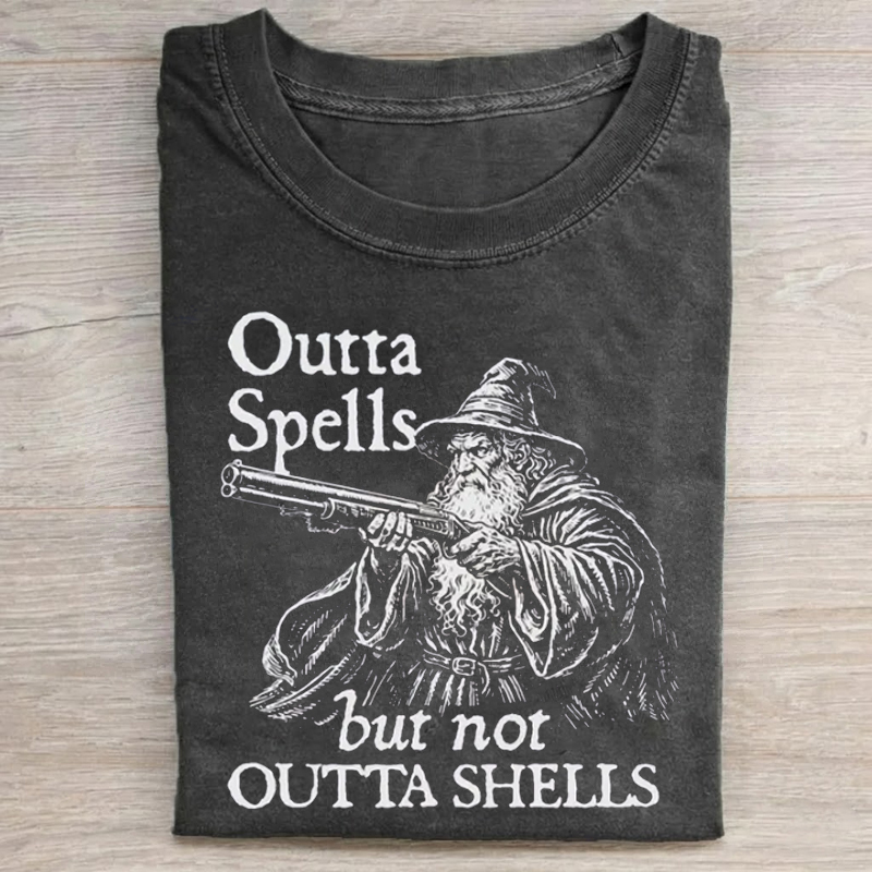 Funny Wizard Gun T-Shirt