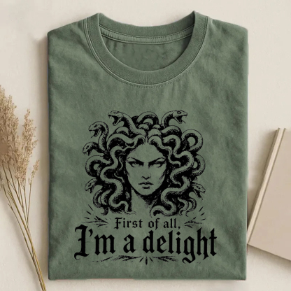 First of All, I'm a Delight Medusa T-shirt