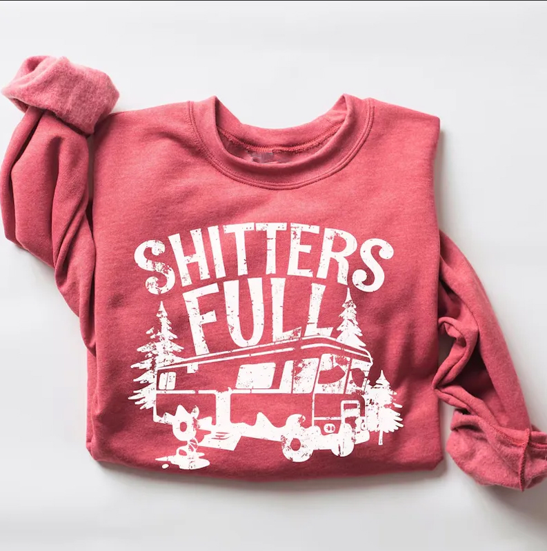 Retro Shitters Full Griswold Christmas Tree Sweatshirt