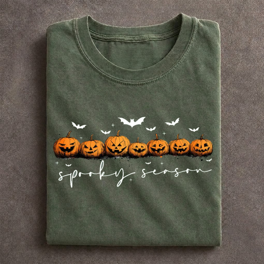 Spooky Season Pumpkins Halloween T-shirt
