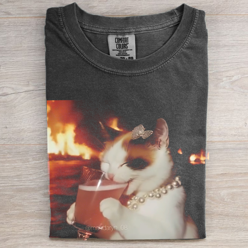 Funny Cat Meme T-shirt