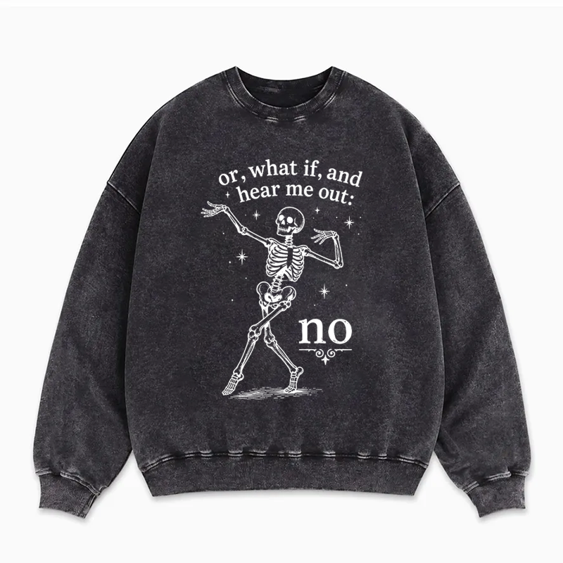 Funny Skeleton Sweatshirt