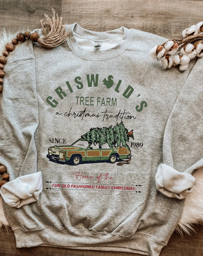 Griswold's Tree Farm Since 1989 Sweatshirt – ShawnCraft