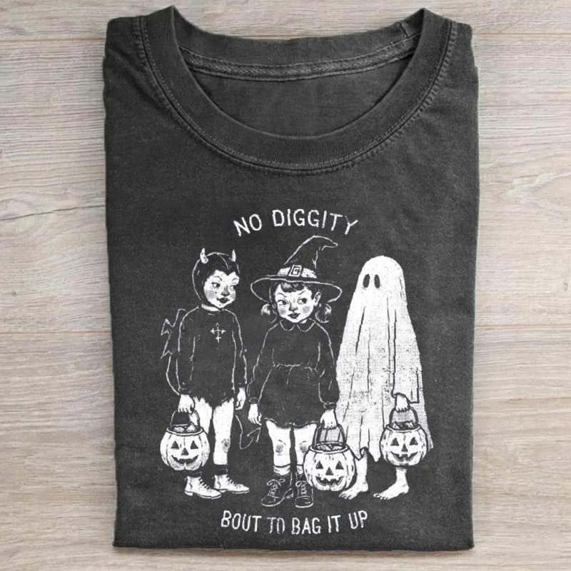 No Diggity Halloween T-Shirt
