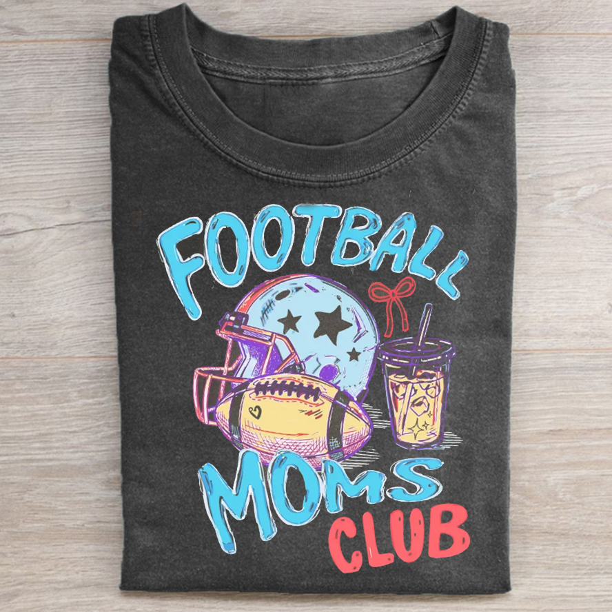 Football Moms Club T-shirt