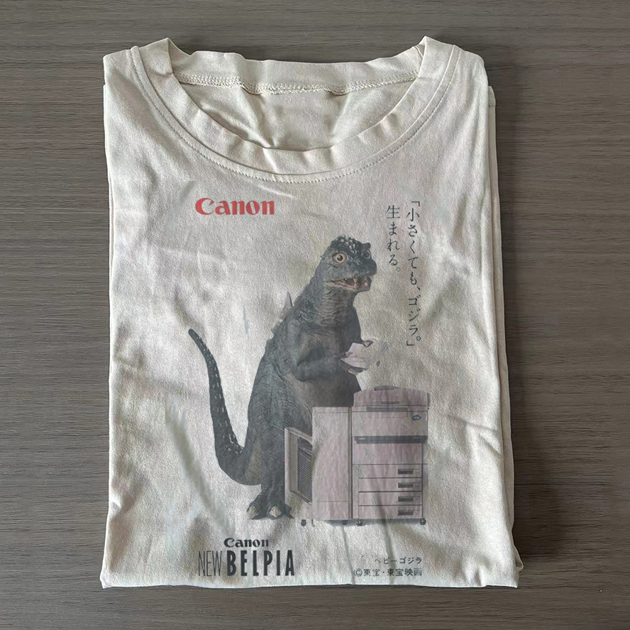 Vintage Japanese Kaiju Graphic T-shirt