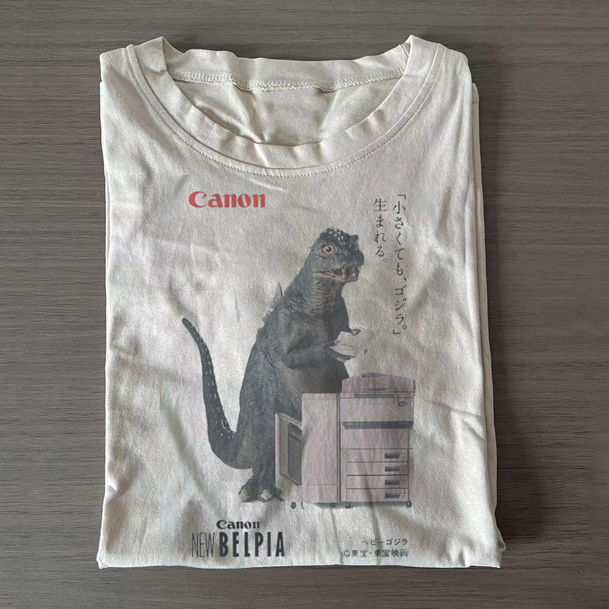 Vintage Japanese Kaiju Graphic T-shirt