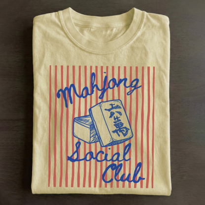 Mahjong Social Club T-shirt