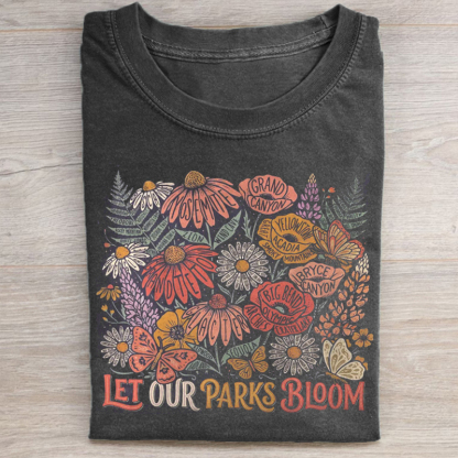 63 National Parks Wildflower T-shirt