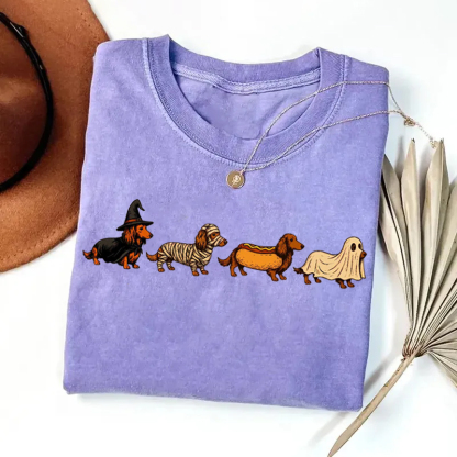 Halloween Wiener Dog T-shirt
